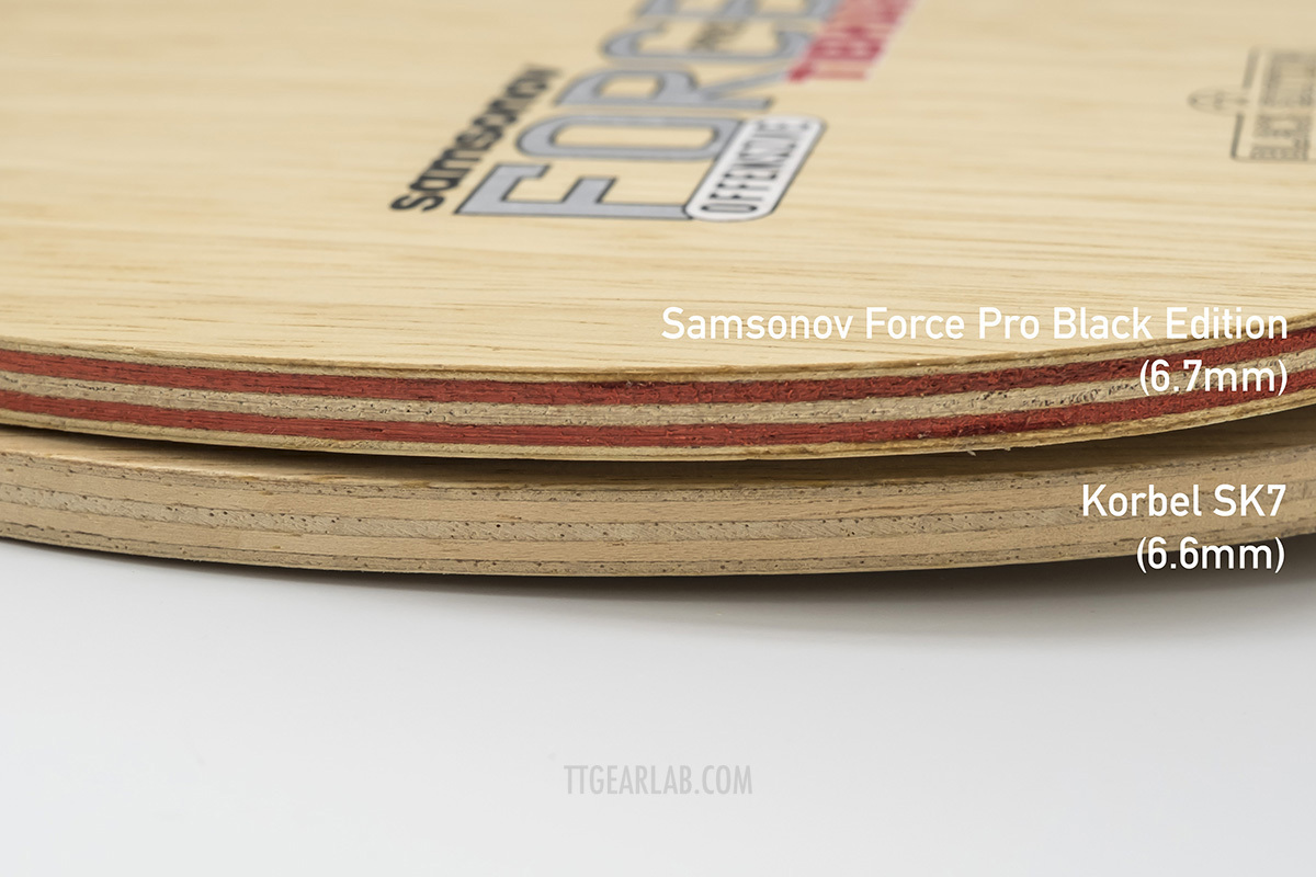 Black Edition & 7-ply wood blades 07