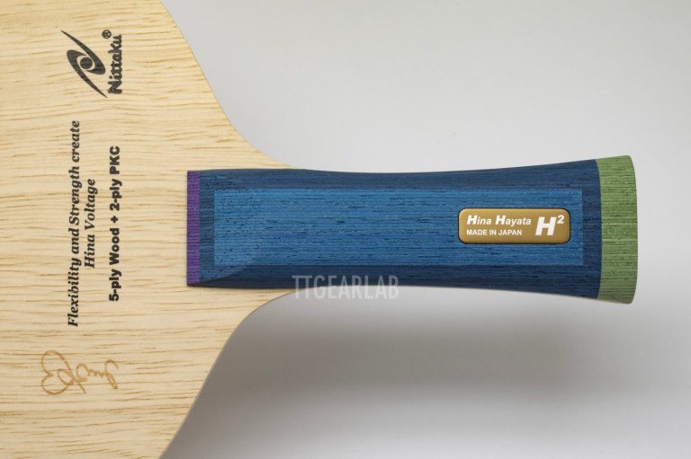 Raquette De Tennis De Table Nittaku Hina Hayata Collection H2 - Manche FL - Occasion